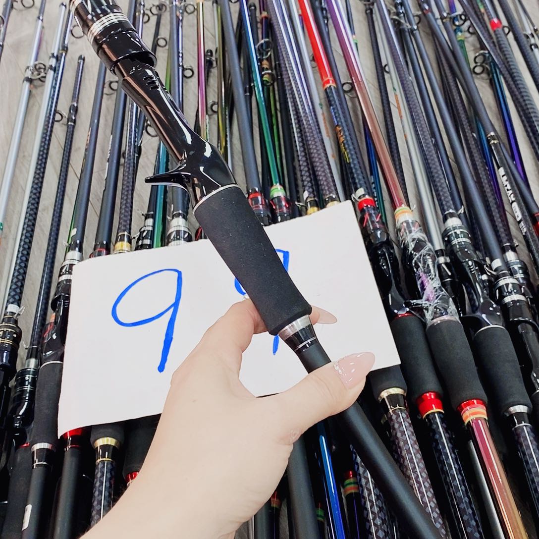 黑银色枪柄1.8米路亚竿