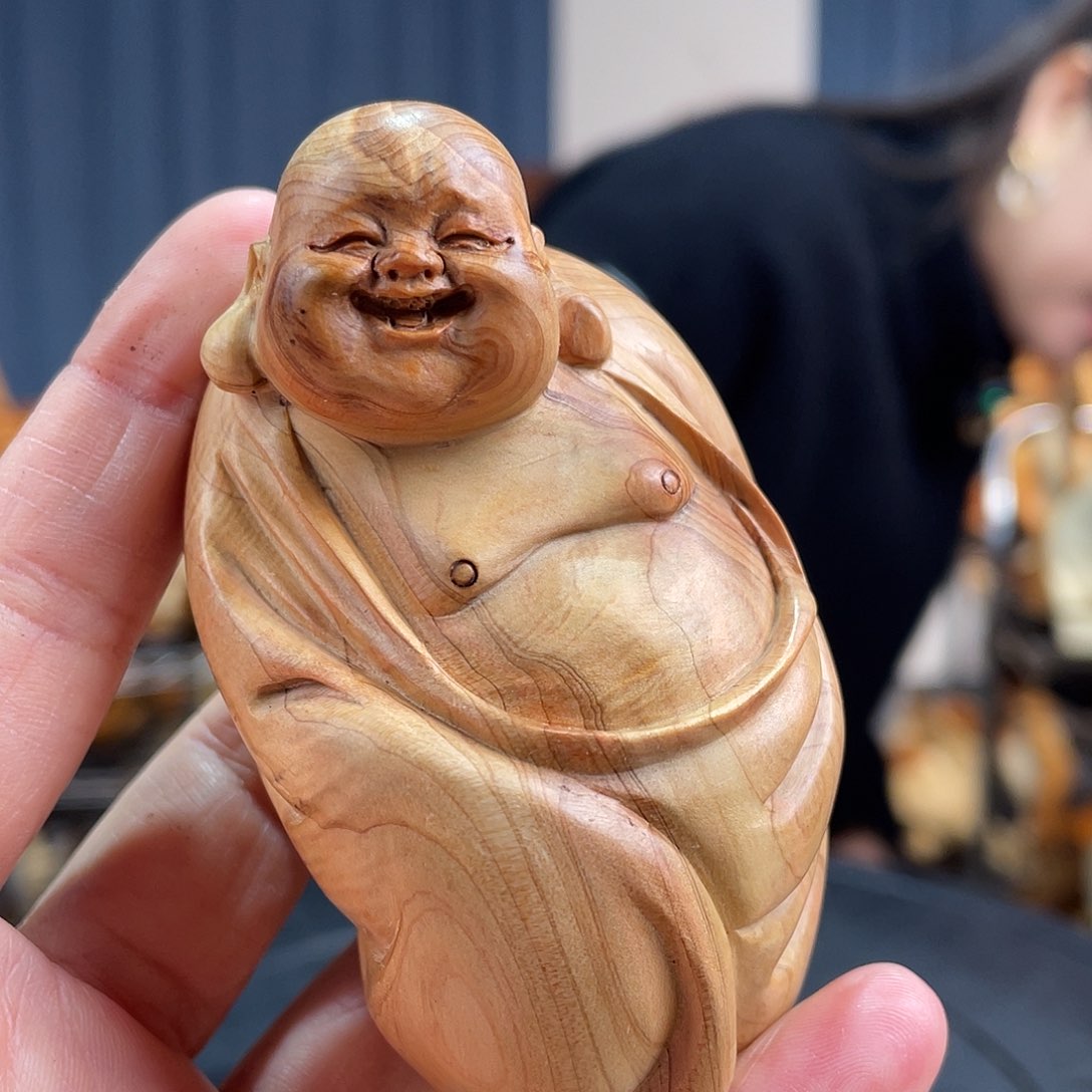 柏木（崖柏）手把件