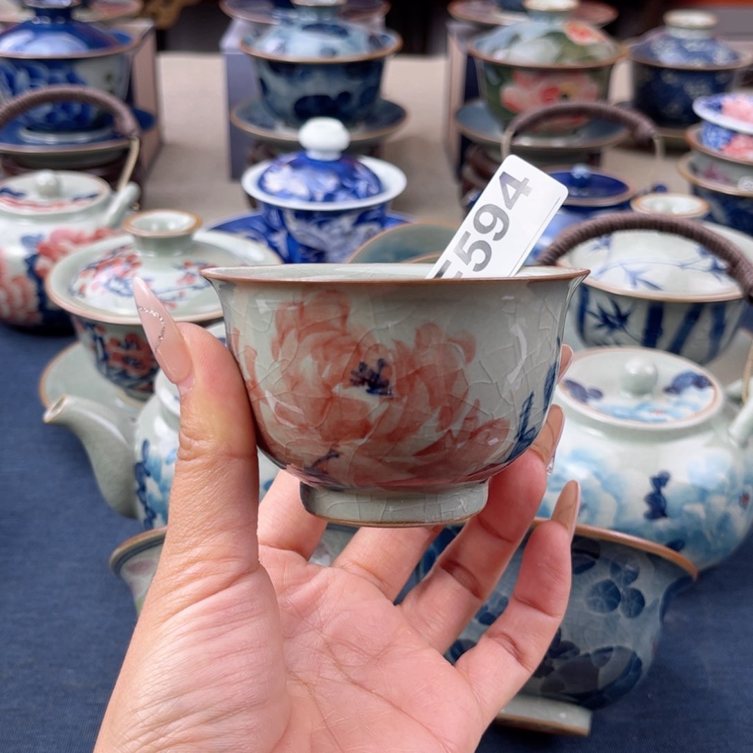 杯景德镇手绘手工茶具