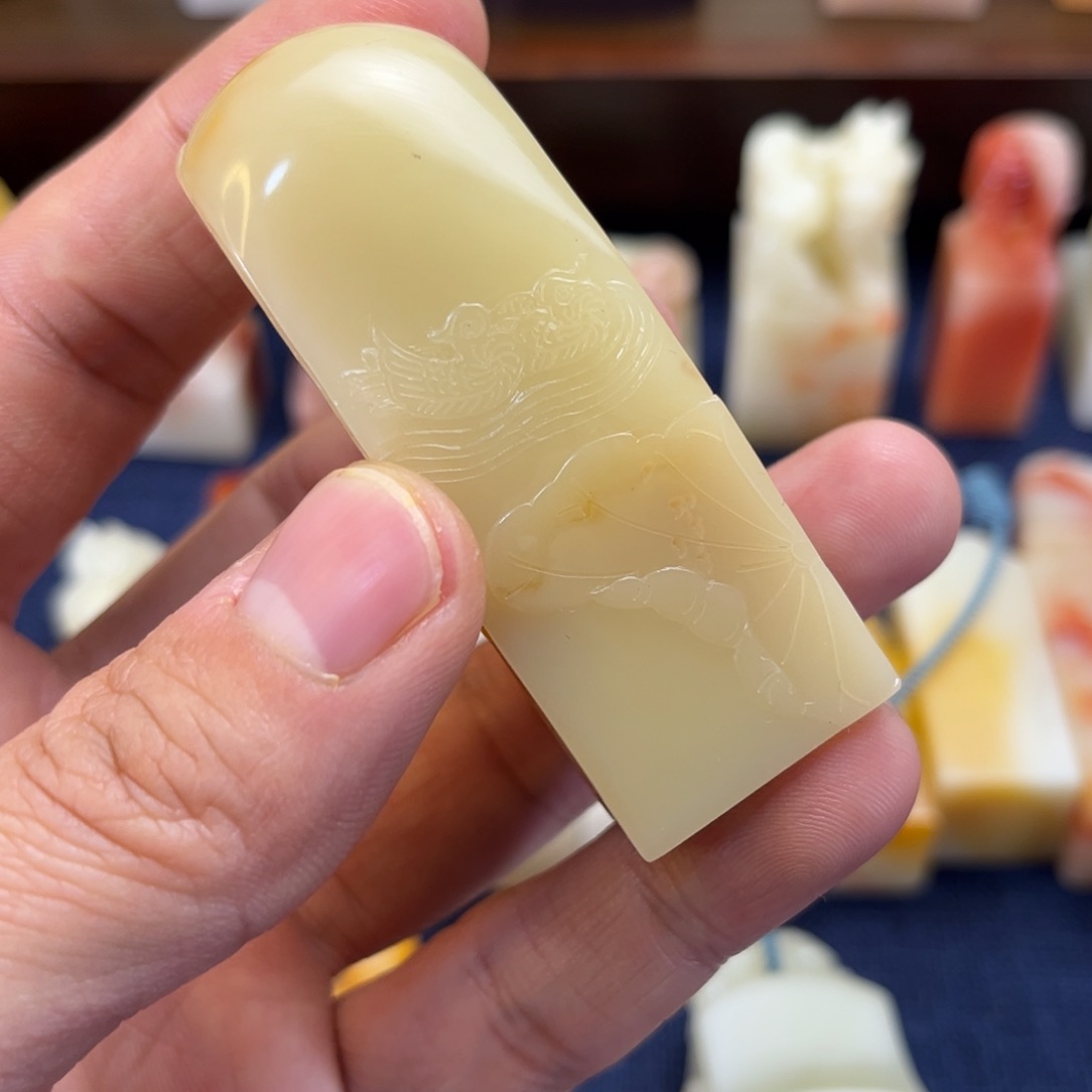 寿山石印石好*寿山石