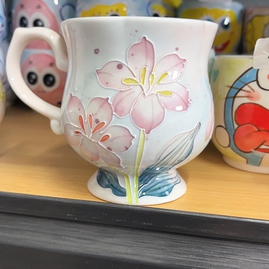 手绘高温釉下彩陶瓷