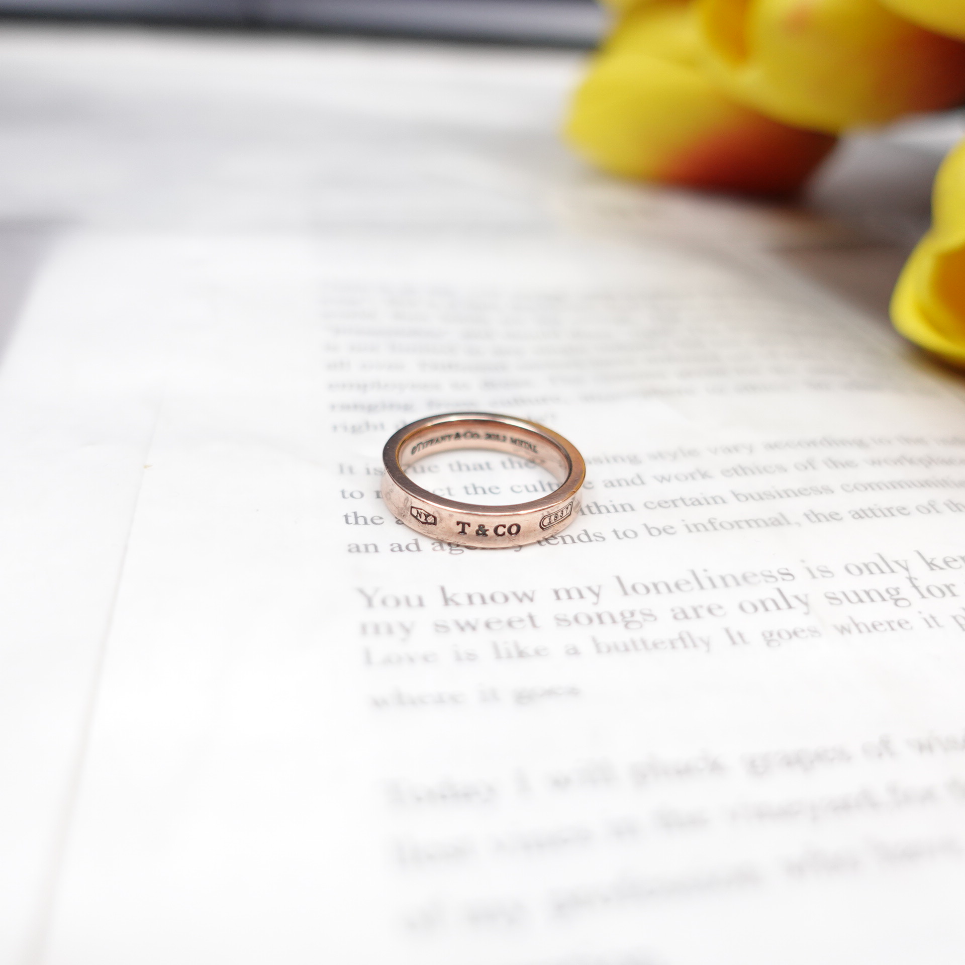 99新 Tiffany & Co./蒂芙尼 戒指/T10237719