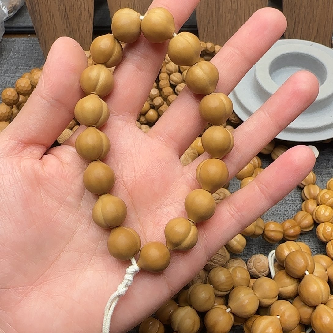 手串猴头核桃微瑕皮桃