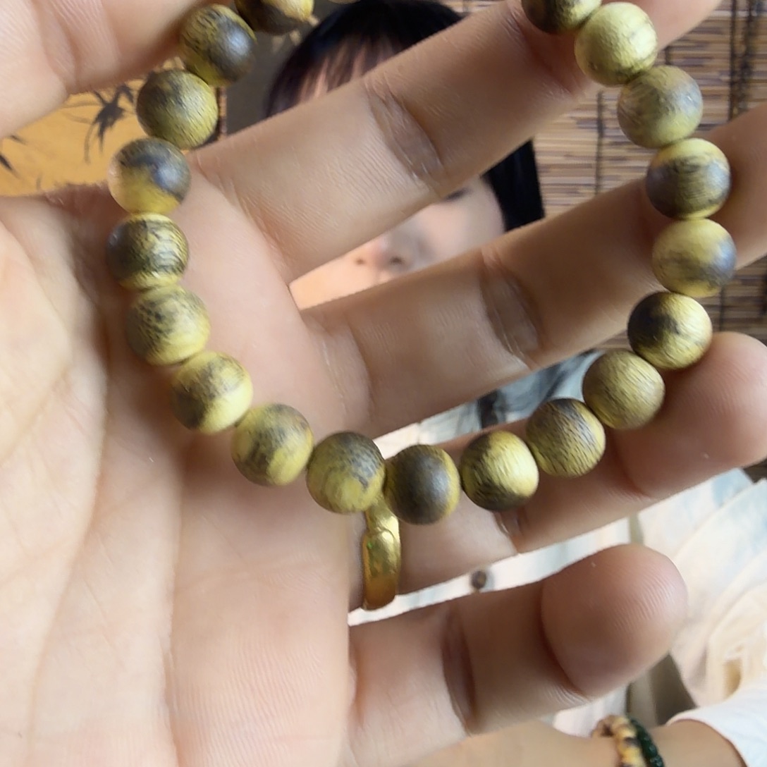 沉香碎屑沉香板头料花花圆