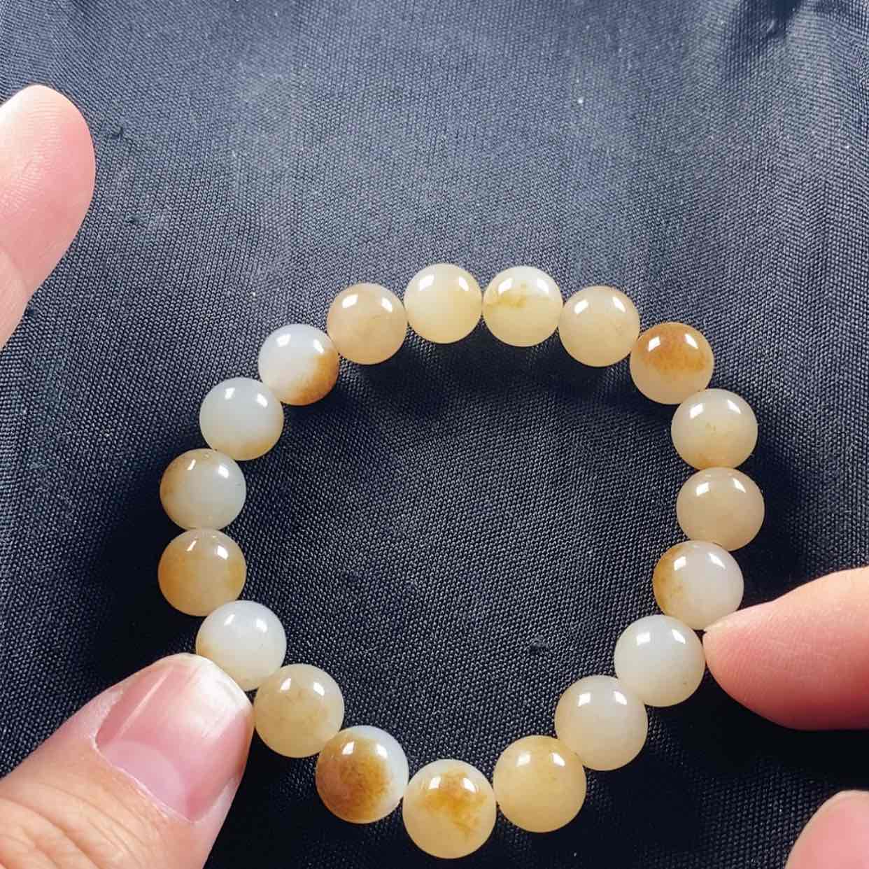 【闪购商品】和田玉（糖玉）手链未镶嵌