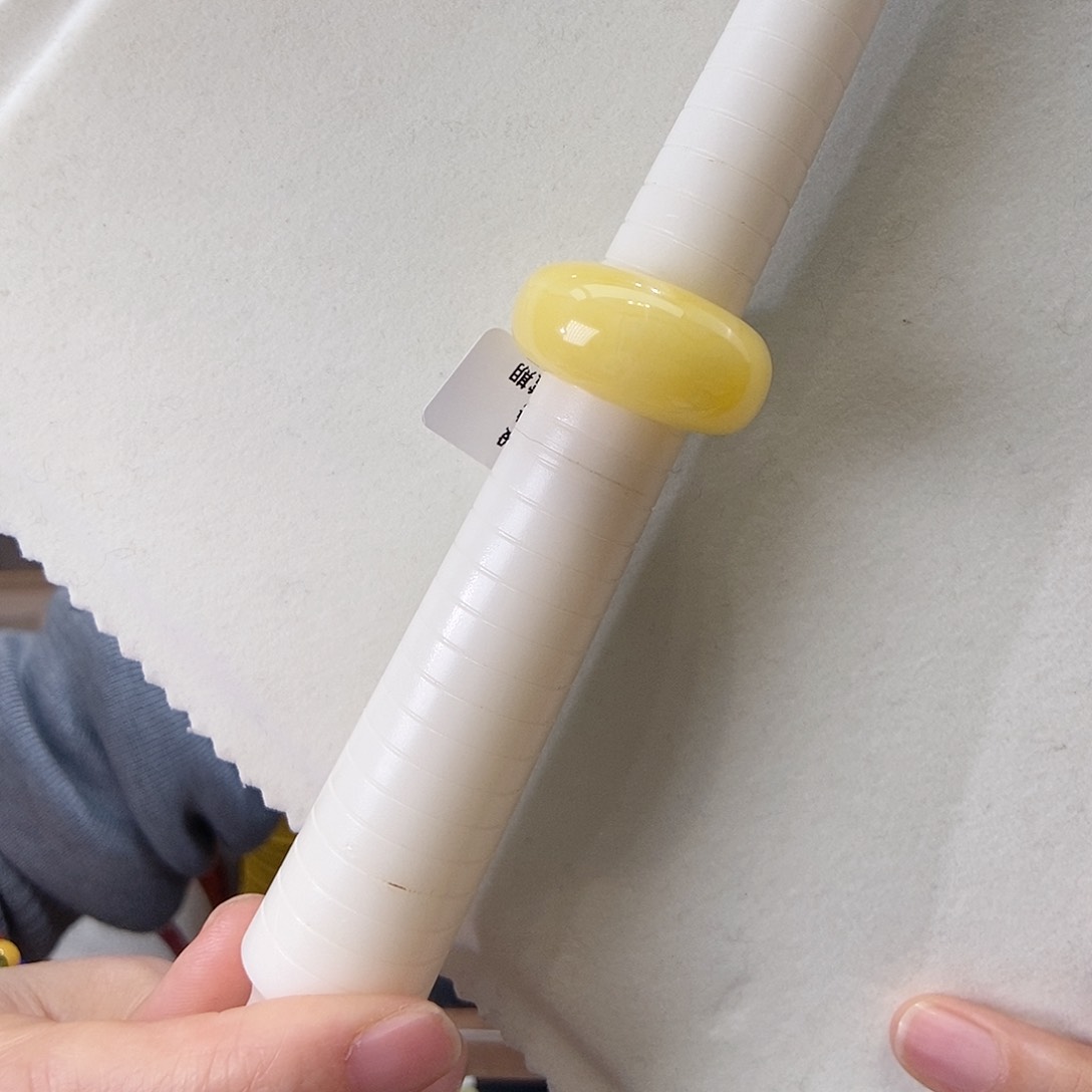 蜜蜡戒圈未镶嵌知*16