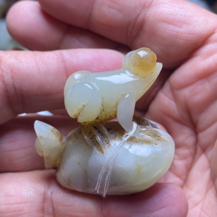 和田玉吊坠(不含链)未镶嵌