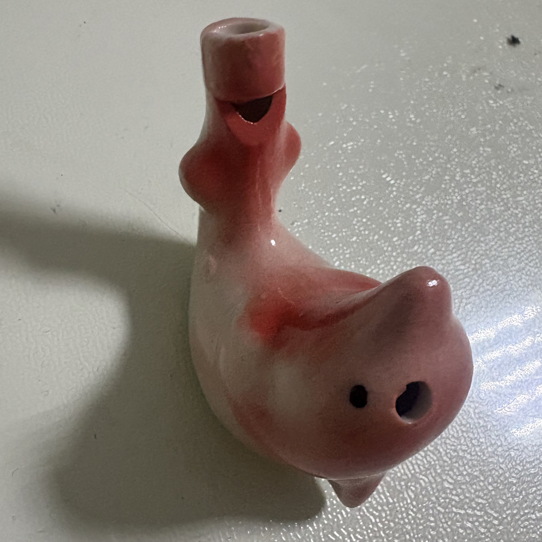 卡通海豚造型口哨玩具幼儿园活动节日用品