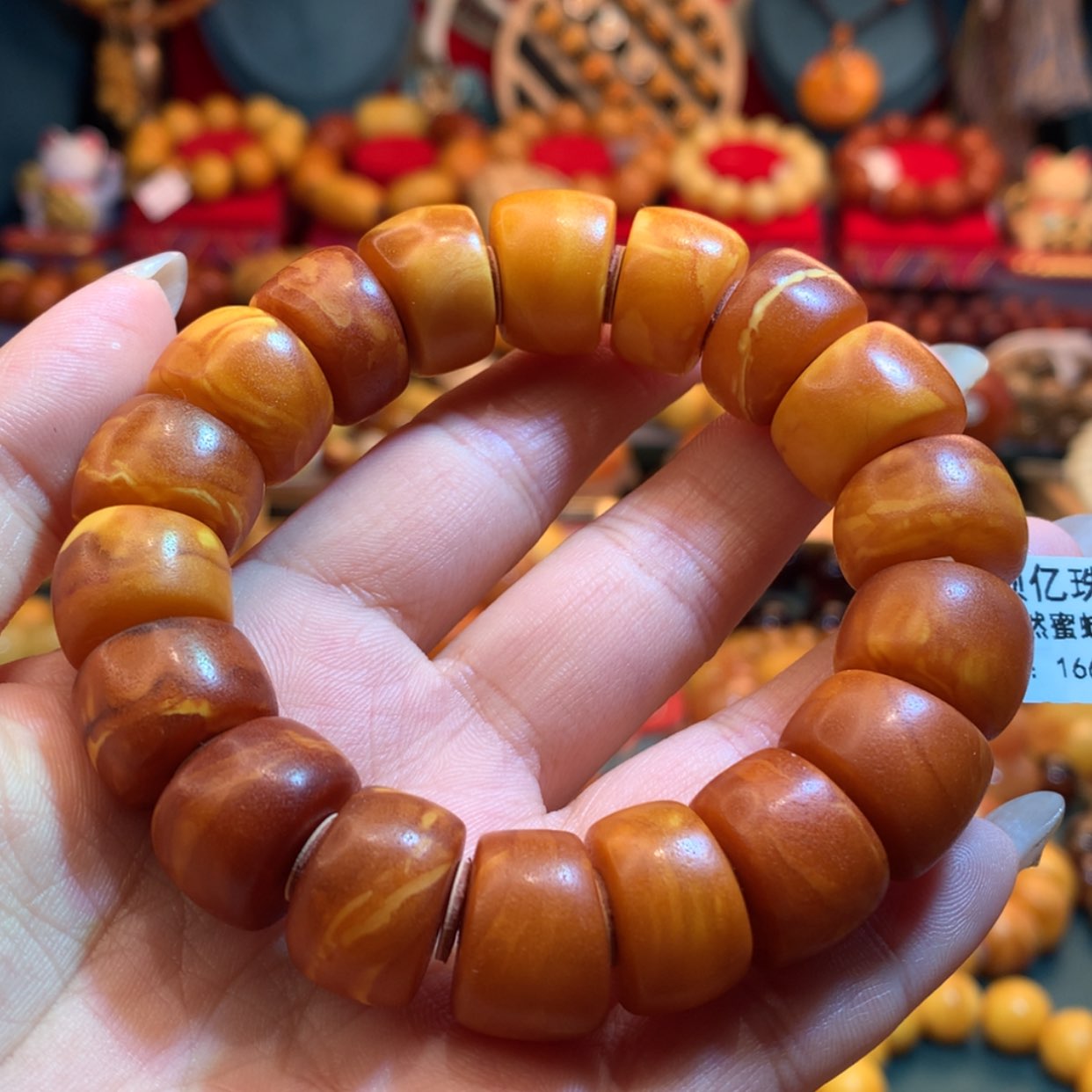 【闪购商品】蜜蜡手串未镶嵌蜜蜡手串