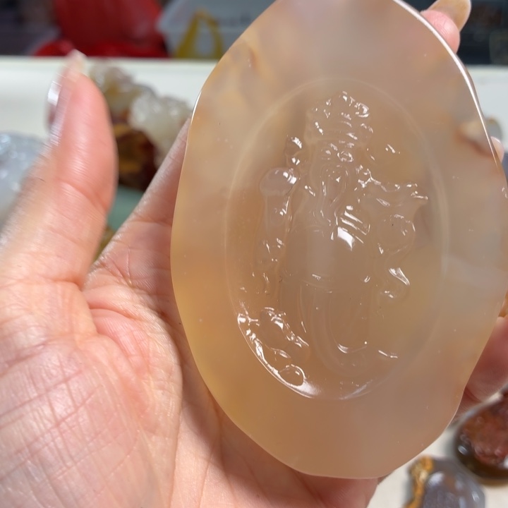 玛瑙/玉髓未镶嵌吊坠(不含链)