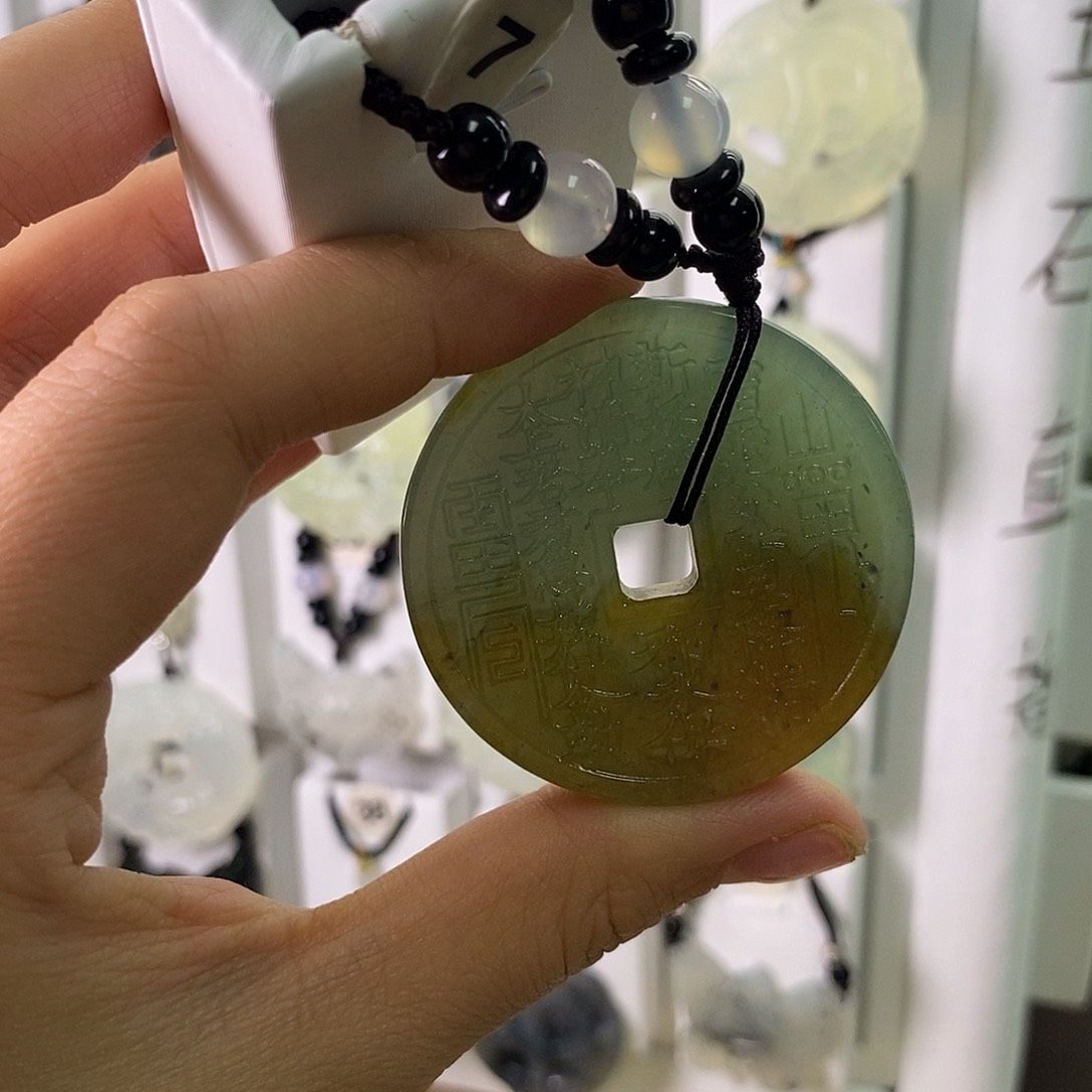 蛇纹石玉颈饰未镶嵌凡****.88