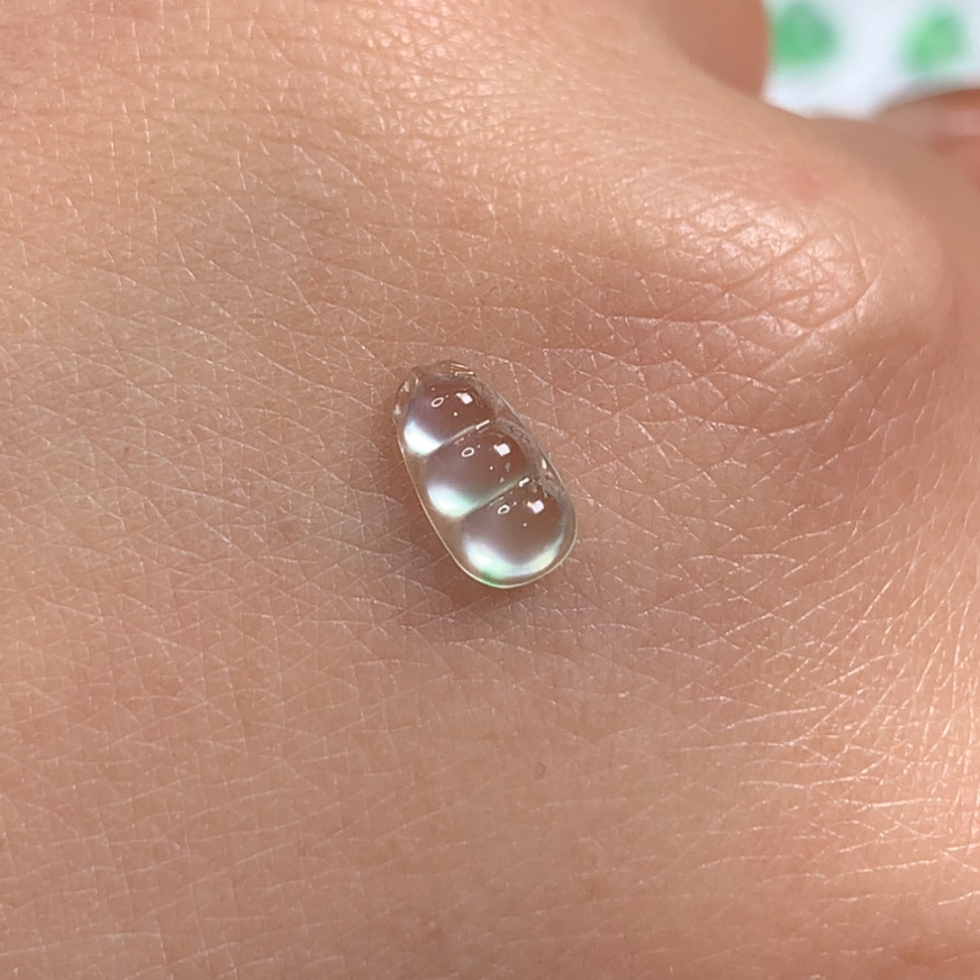 翡翠未镶嵌颈饰飘绿豆