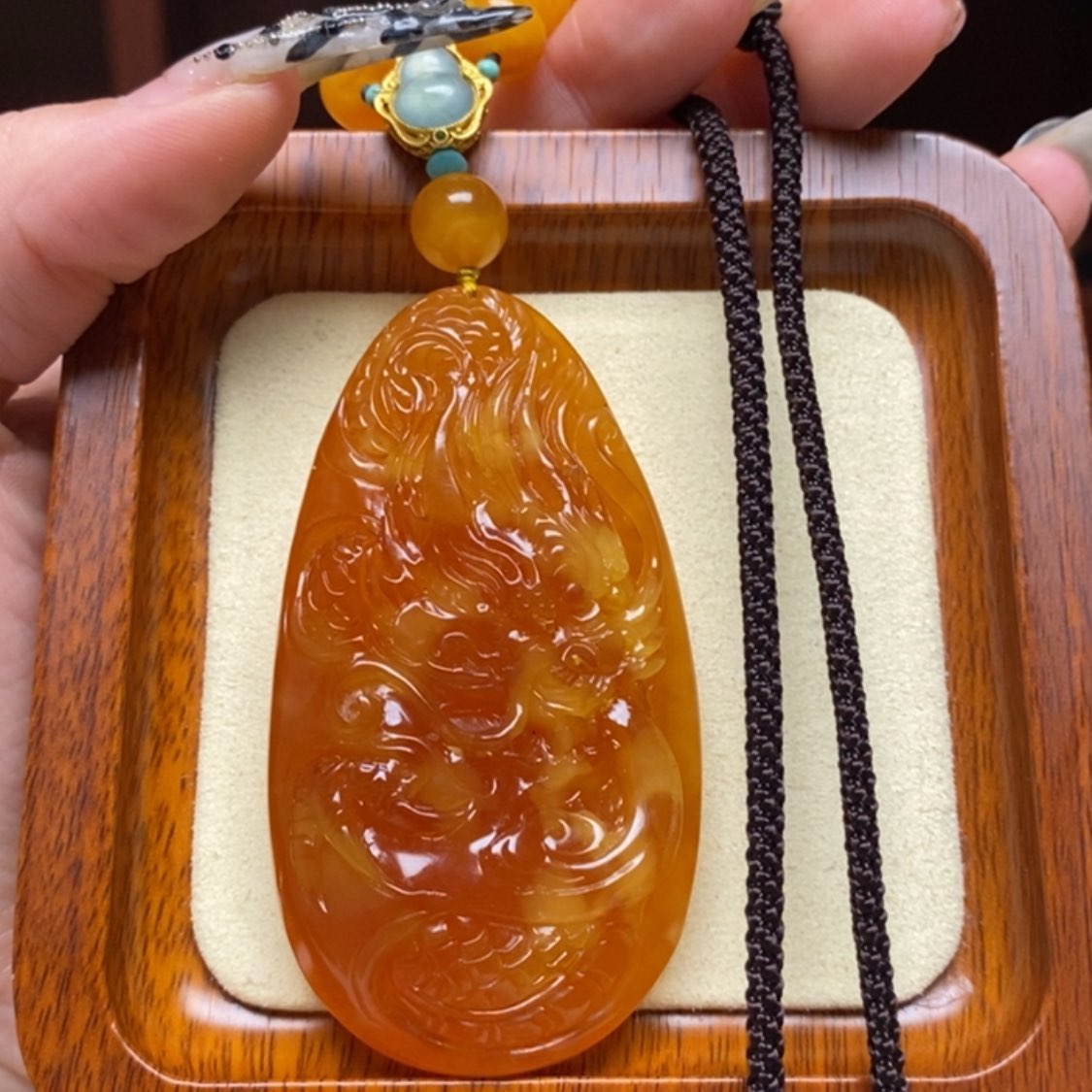 【闪购商品】蜜蜡颈饰未镶嵌项链