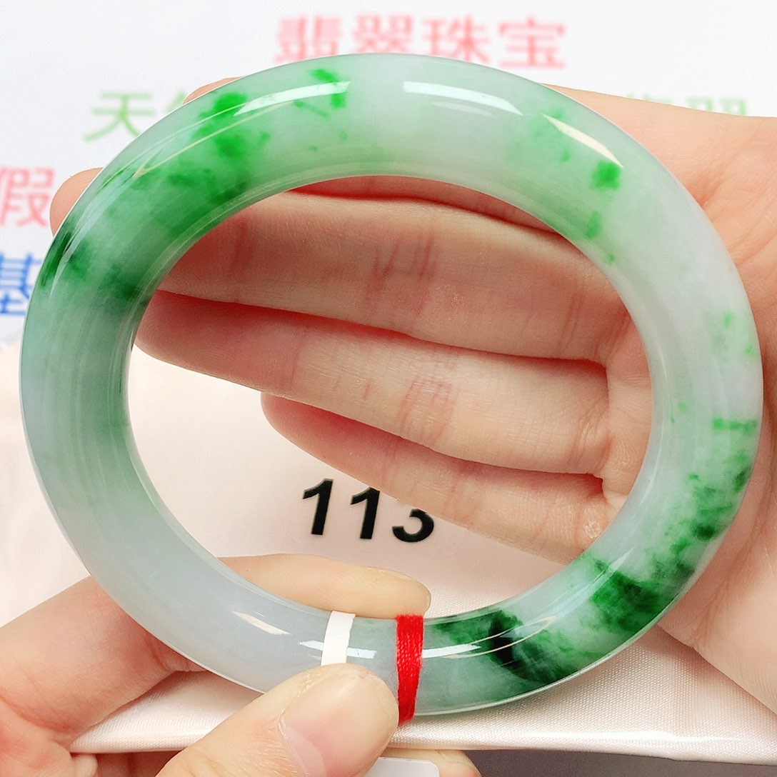 未镶嵌手镯翡翠翡翠手镯62圆