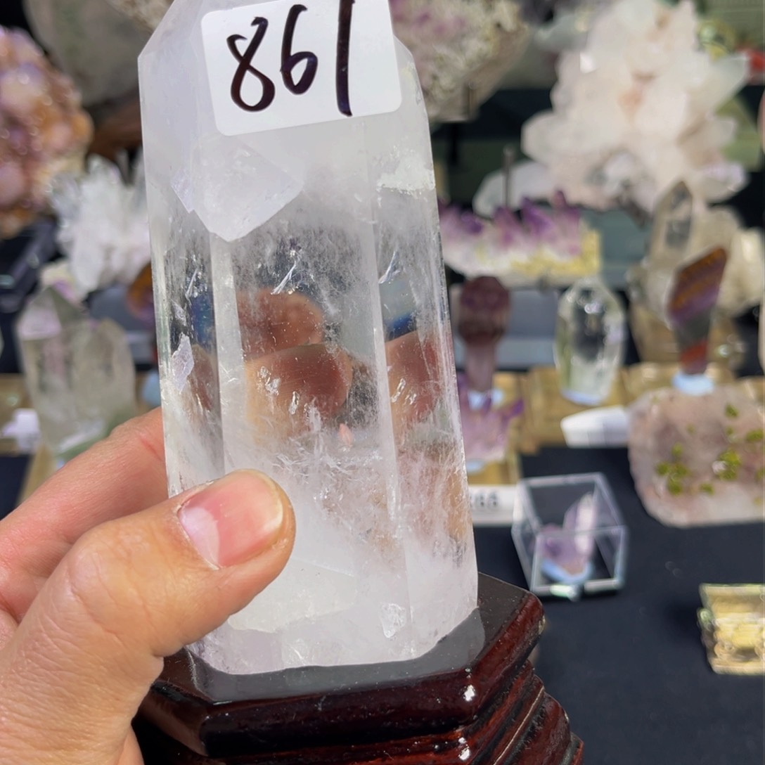 水晶天然水晶家居摆件未镶嵌M**M