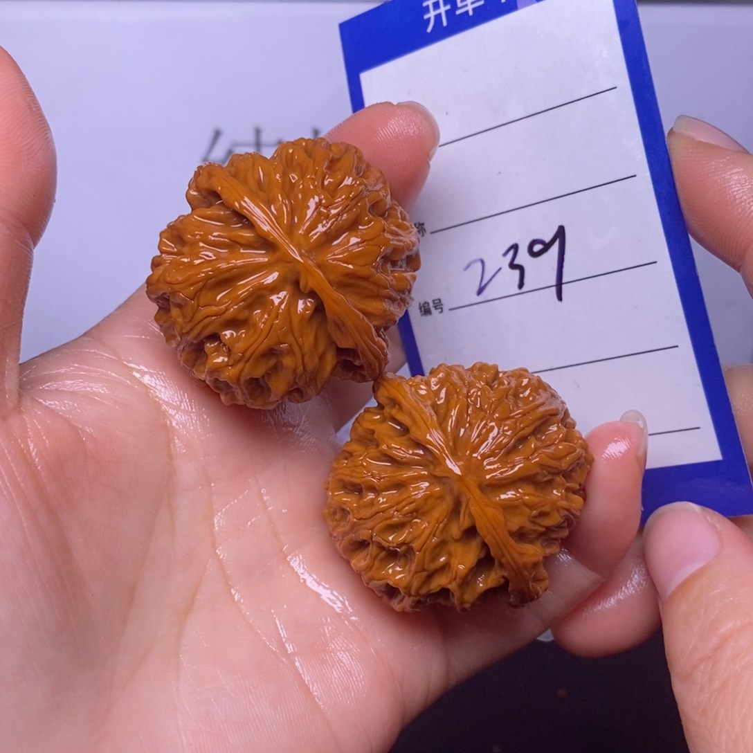 文玩核桃把件239/39苹果园