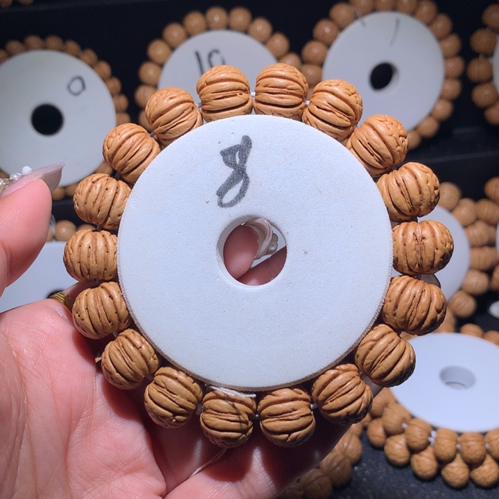 手串桃核正圆金丹