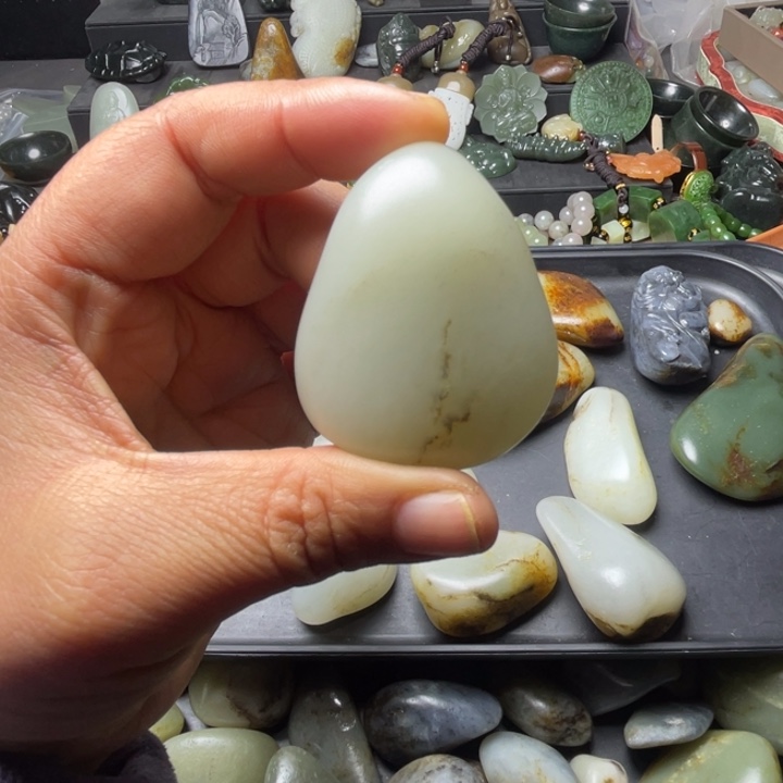 和田玉（子料）未镶嵌珠宝半成品