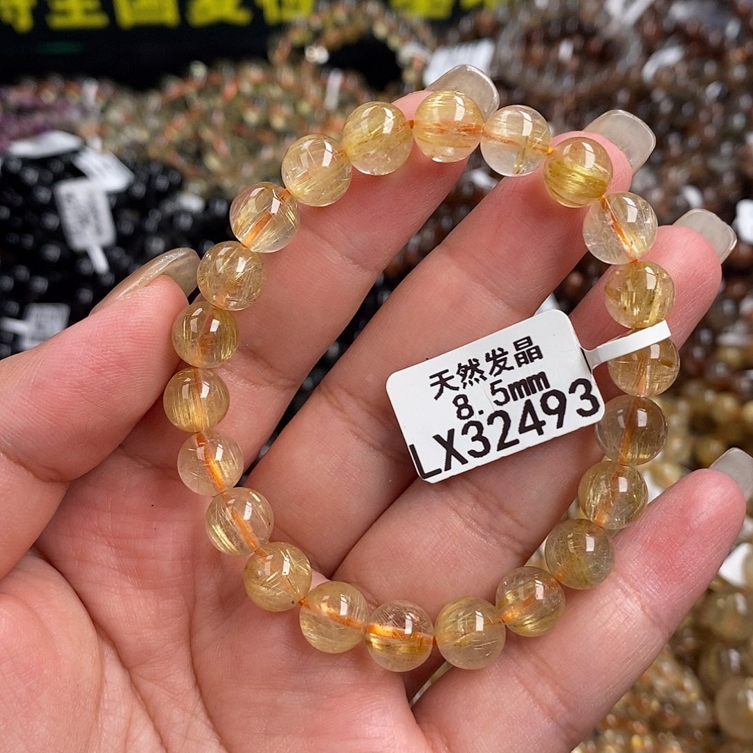 水晶手链未镶嵌水