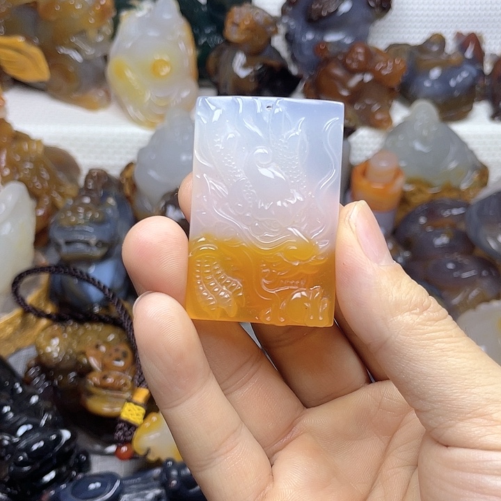 玛瑙/玉髓饰品未镶嵌