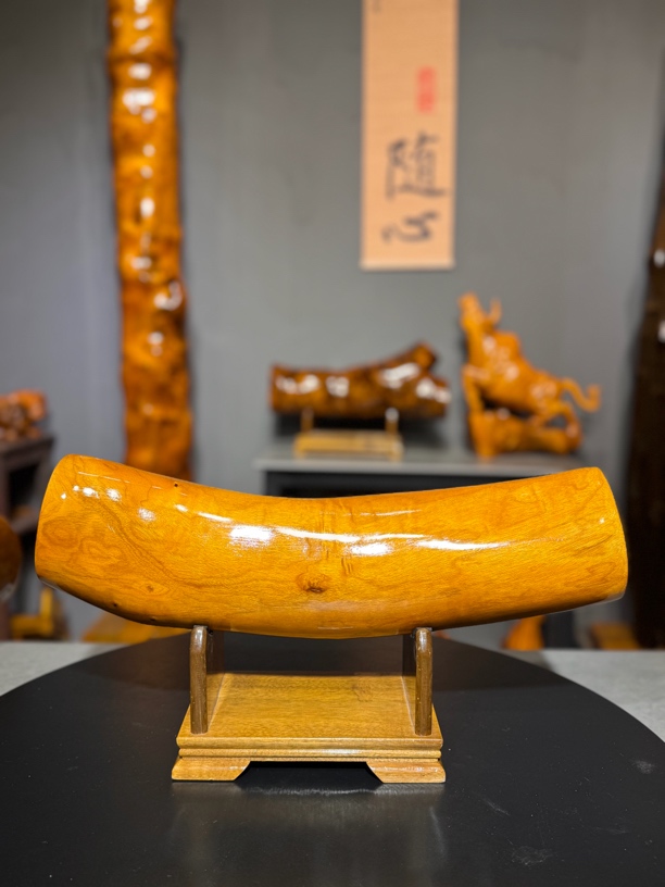 4横财家居装饰摆件小叶桢楠精美手工艺