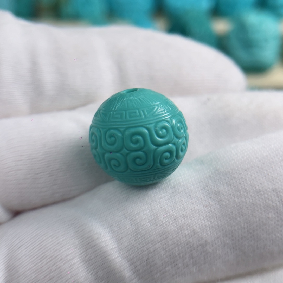 绿松石颈饰未镶嵌卡15.2