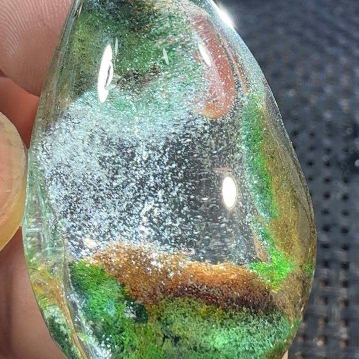 水晶吊坠(不含链)未镶嵌看**然