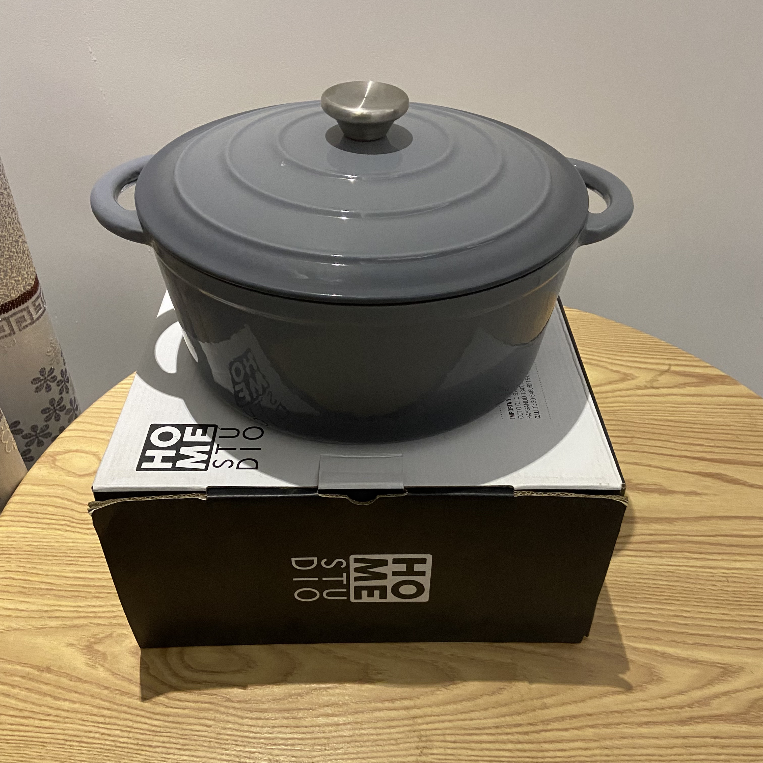 26cm出口加厚珐琅锅铸铁汤锅炖锅无涂层不粘锅燃气通用煲汤焖饭锅
