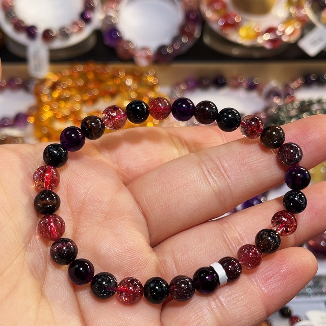 水晶手链未镶嵌手链6.7