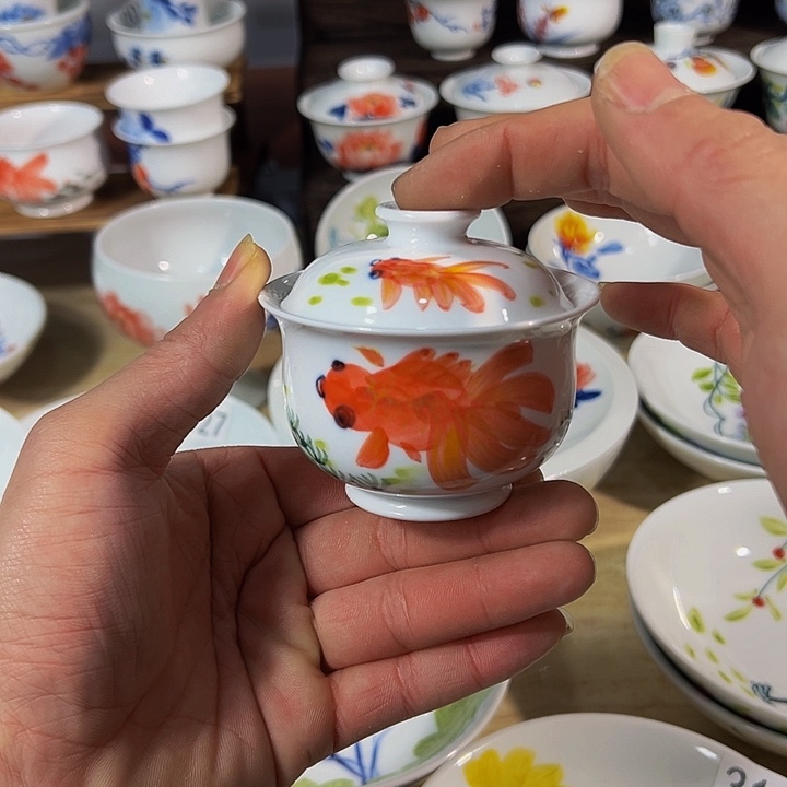 瓷丑*丫景德镇手工手绘陶瓷