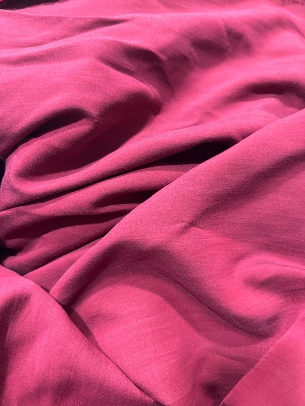 【酒红色】天丝苎麻做裙子做衬衫做套装