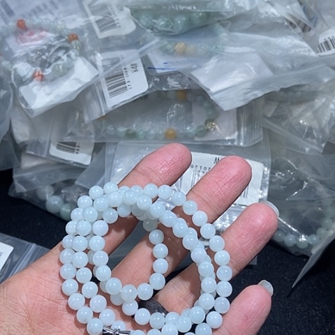 未镶嵌手链翡翠翡翠