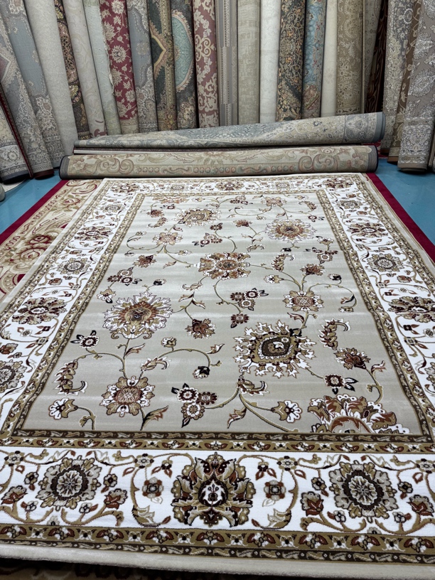 土耳其进口丙纶编织客厅茶几地毯美式复古田园风卧室加厚地毯家用