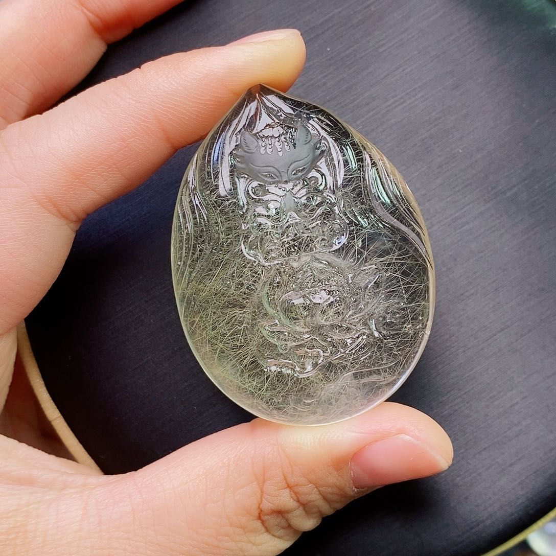 水晶吊坠(赠链)未镶嵌