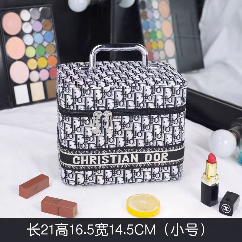 《雯雯粉丝专属》化妆箱小香风网红高档时尚女士防水简约韩版百搭