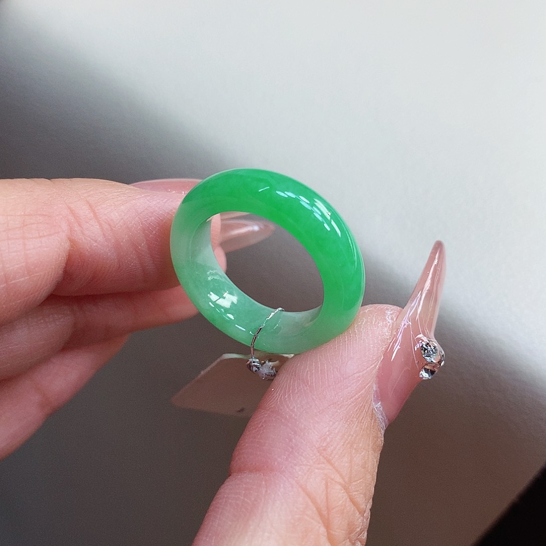 翡翠戒指未镶嵌14号