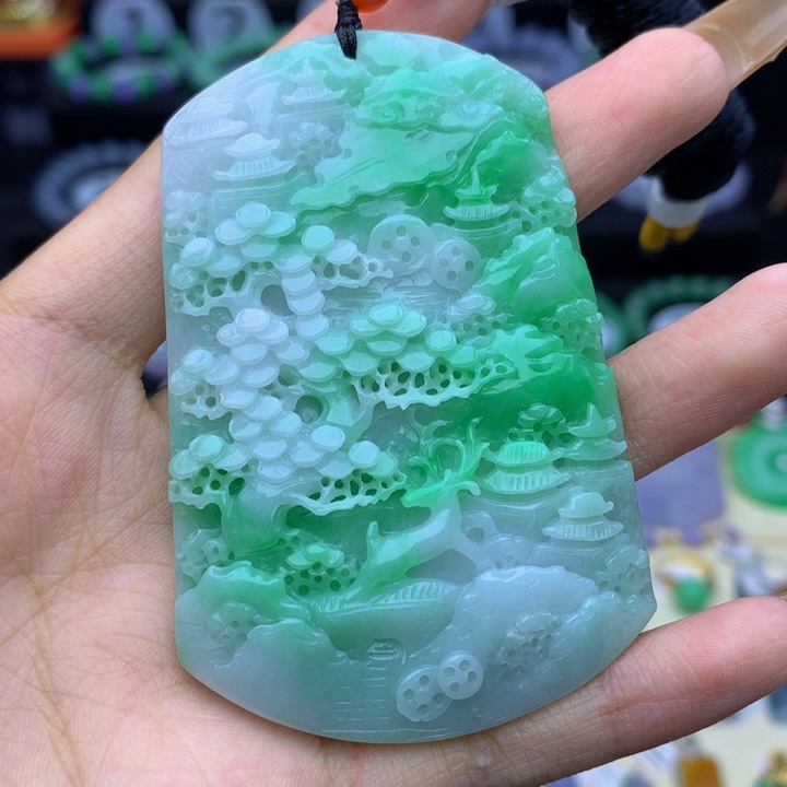 翡翠未镶嵌手链翡翠