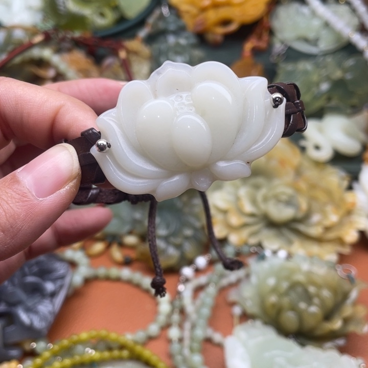 蛇纹石玉手牌合金