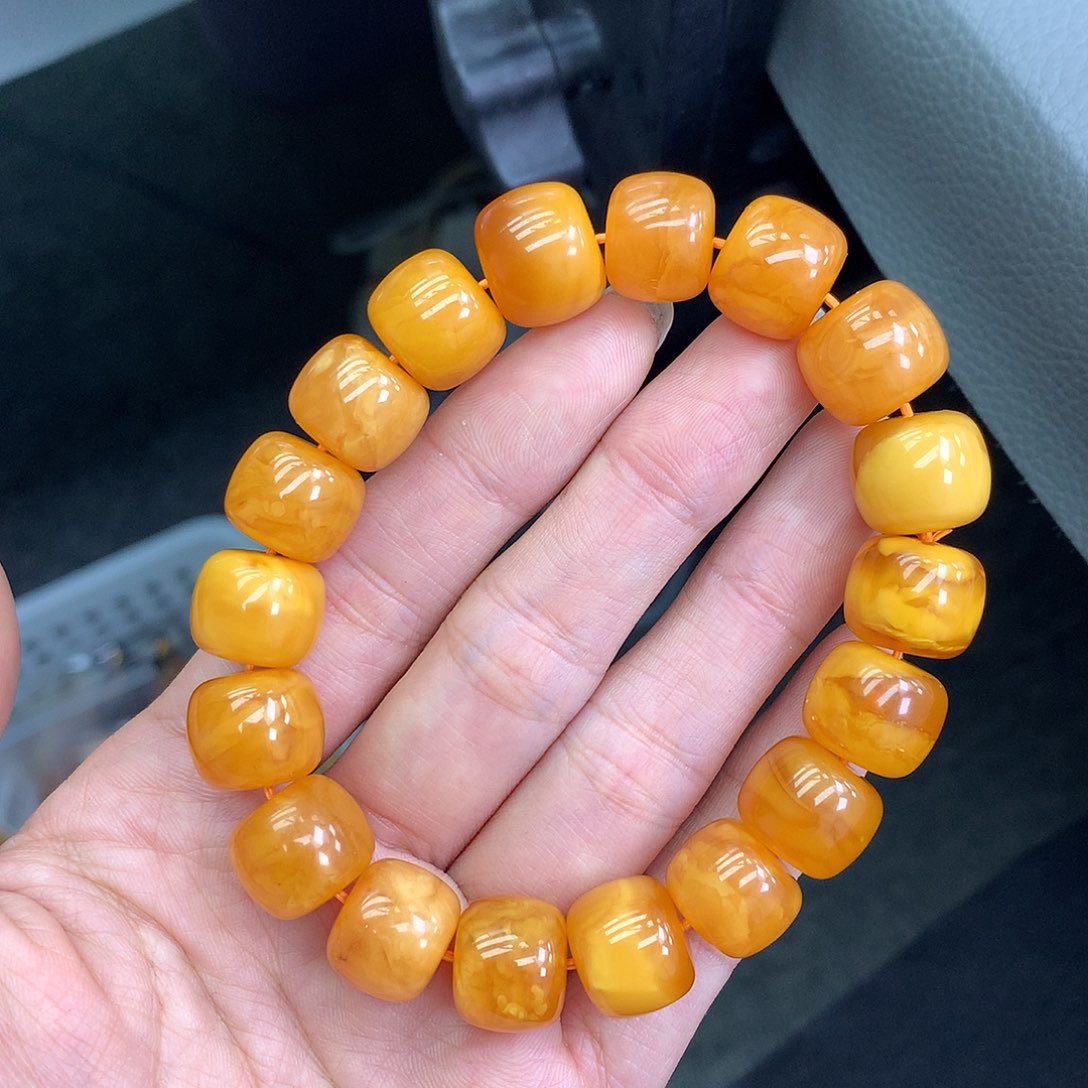 琥珀未镶嵌珠宝奇石12mm➕