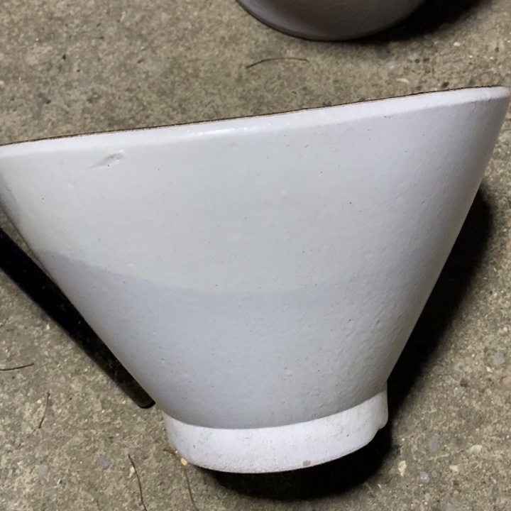 紫砂花盆高约18口约28