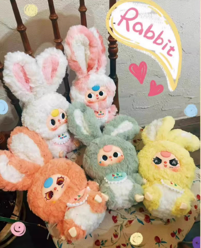 代拆 莉莉兔小镇二代可爱毛绒 踩后三位