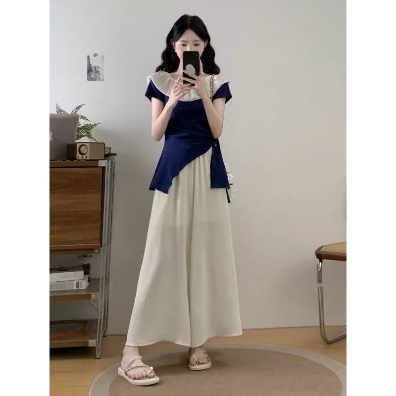 【飞姐】时尚洋气百搭显瘦设计感一字肩上衣S03款