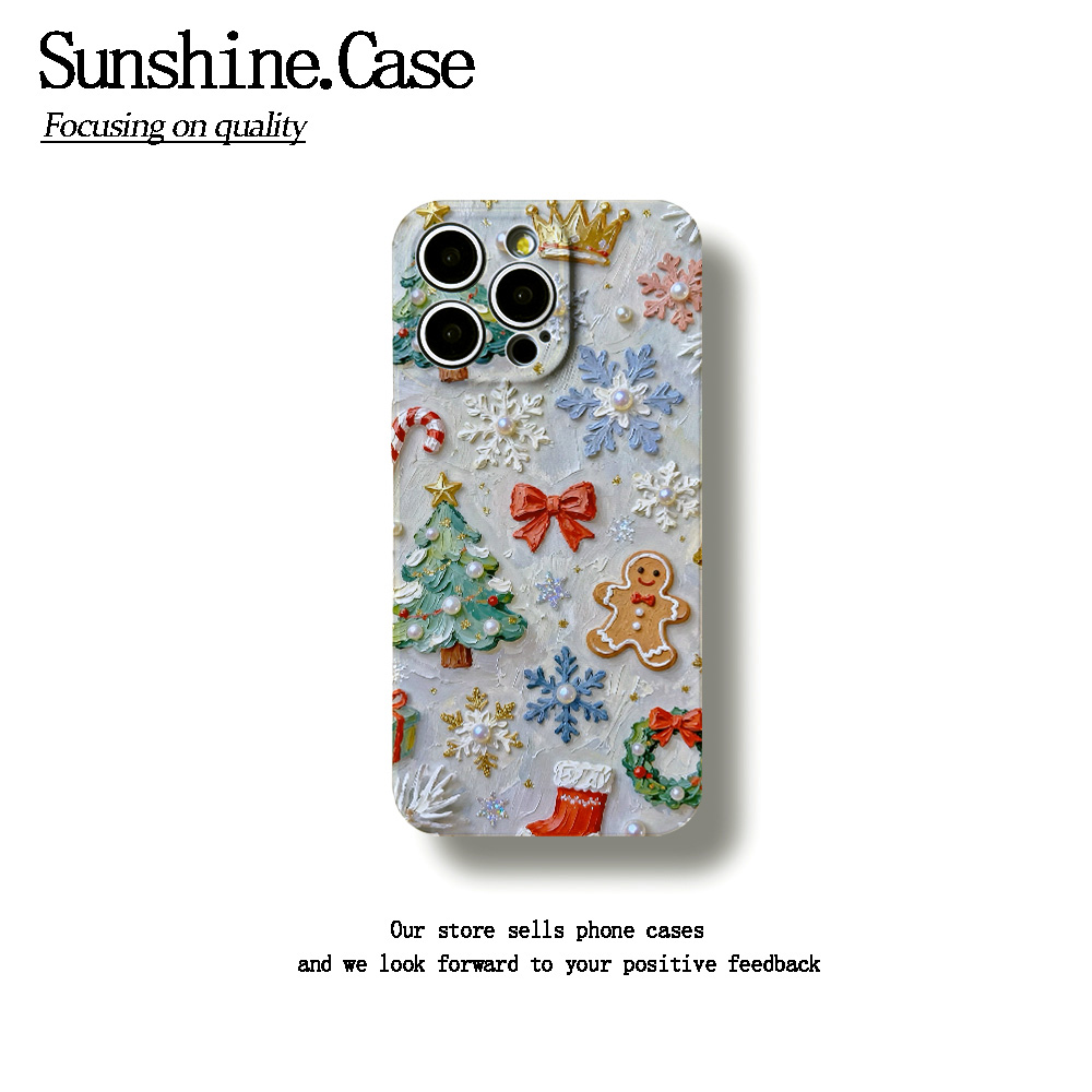 姜饼人菲林软壳适用苹果17华为vivo小米oppo一加防摔手机壳