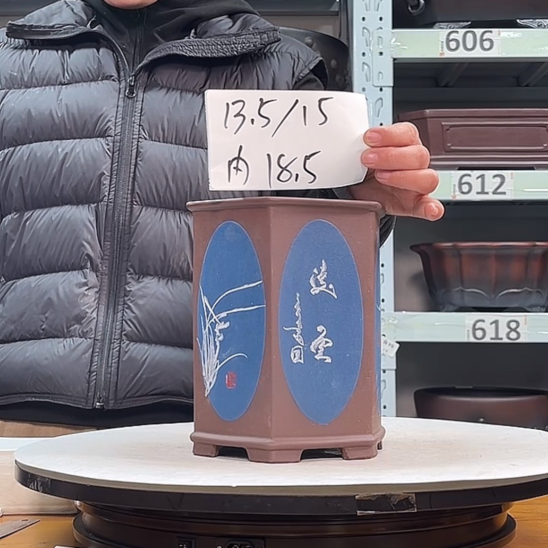 紫砂花盆宜兴紫砂26号