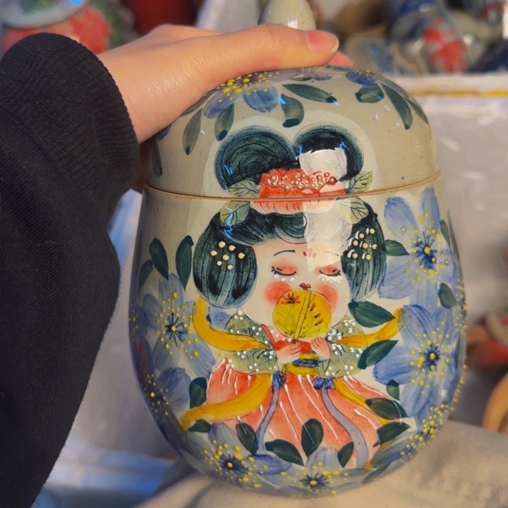 瓷片景德镇陶瓷手工手绘