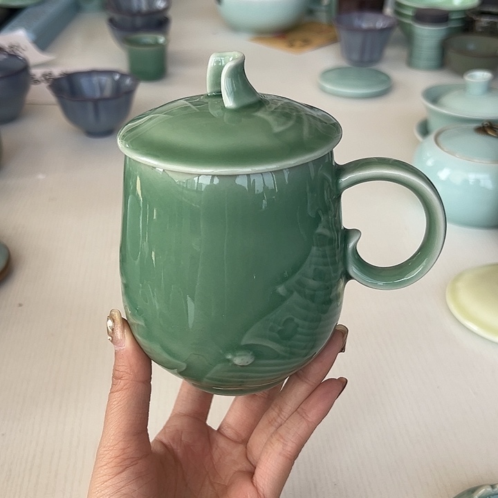 小米茶器龙泉青瓷