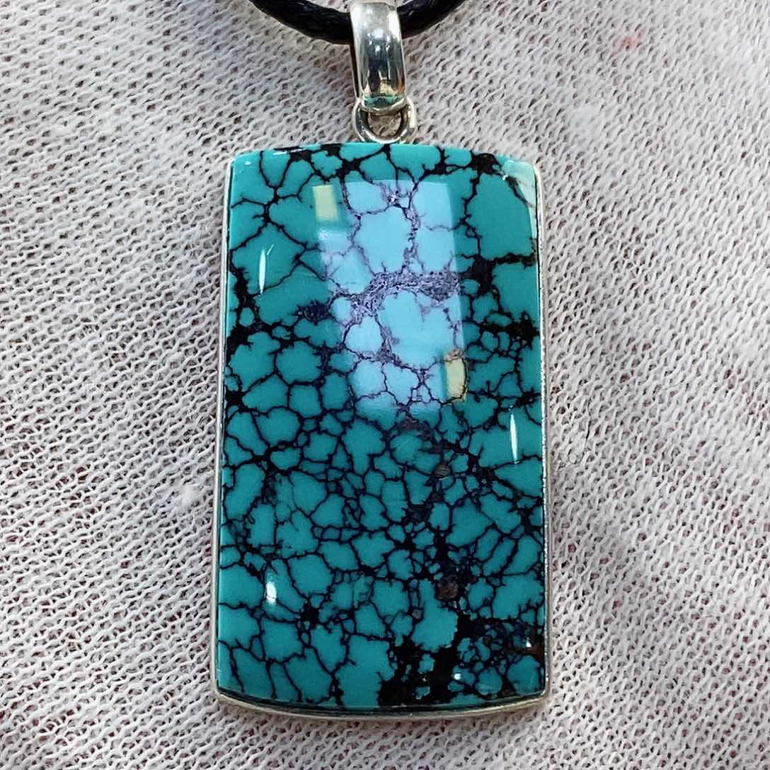 绿松石配饰银S925镶嵌