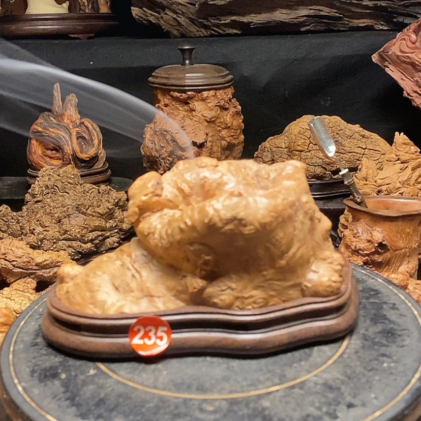 【闪购商品】235号荔枝木香炉工艺