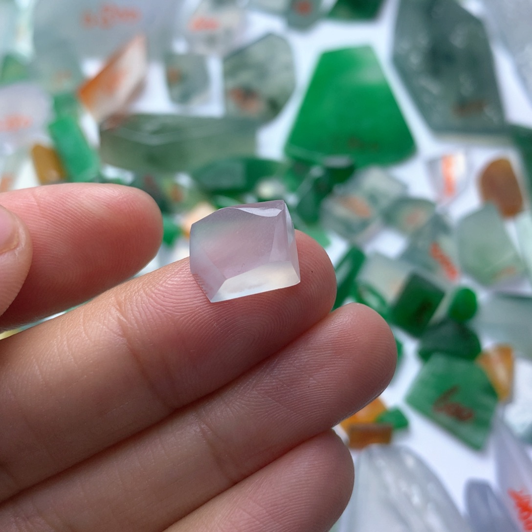 定制翡翠未镶嵌天然缅甸翡翠吊坠挂件