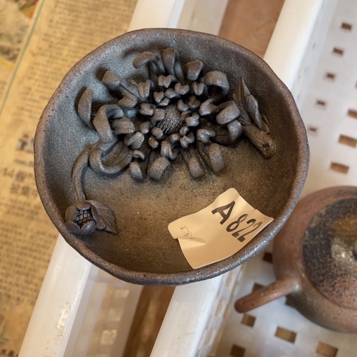 手工制作陶瓷茶具茶杯青蛙